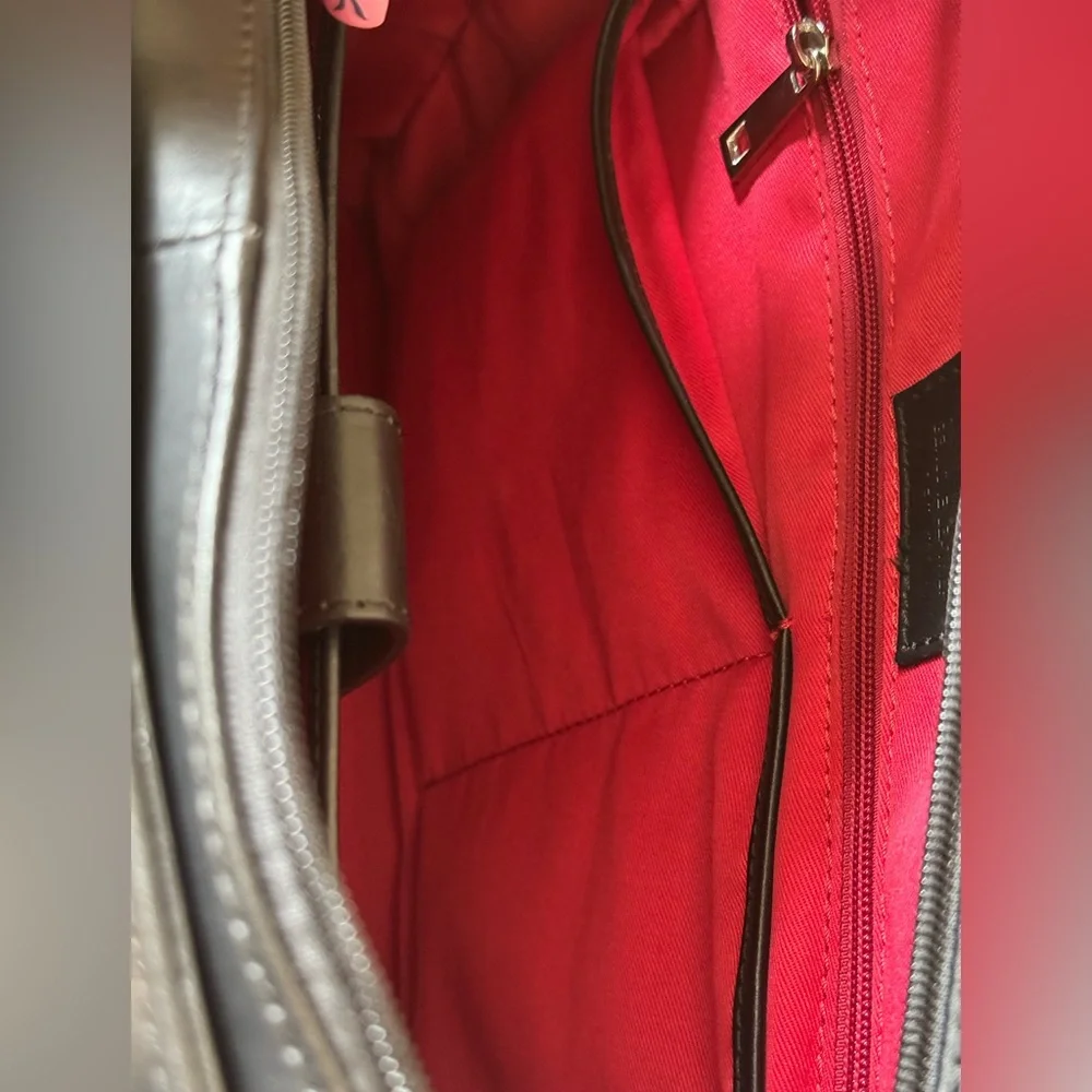 Su.B. dgn Leather Briefcase